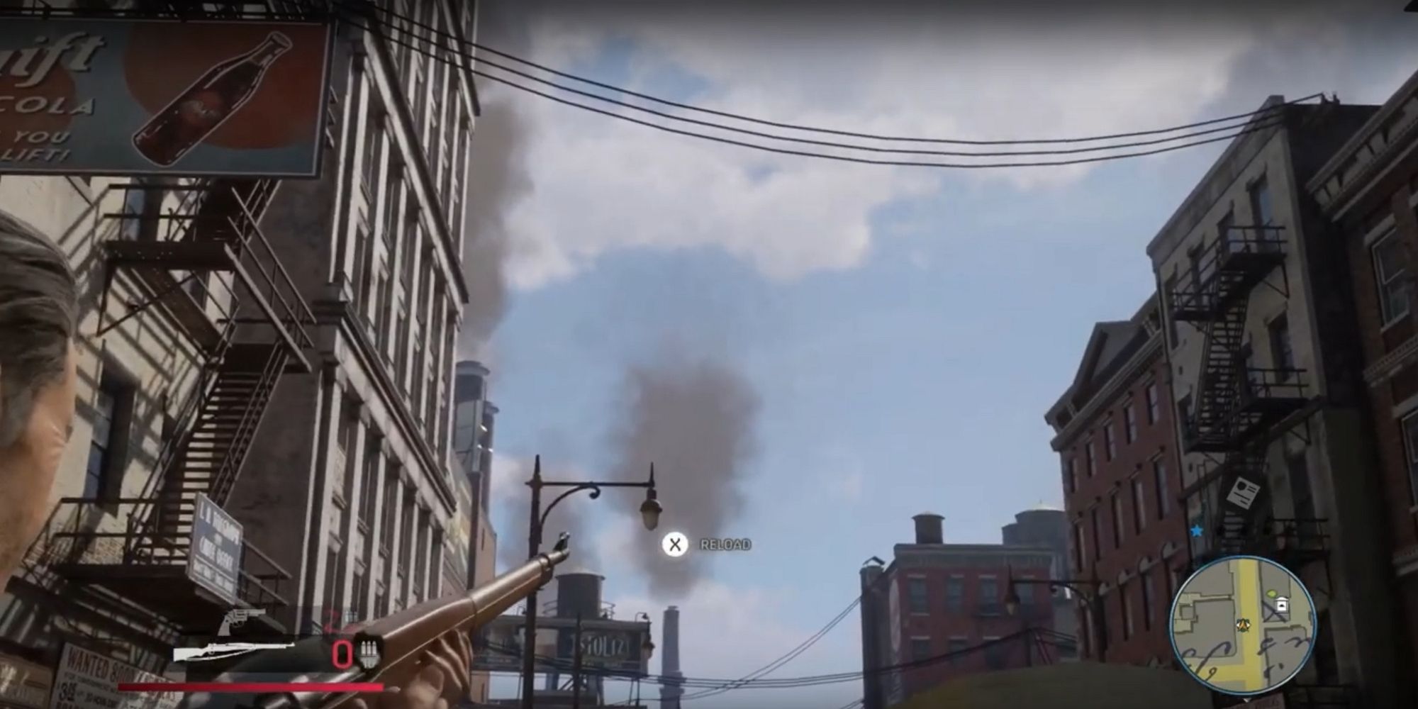 aiming the M1903 at the sky in M:DE 