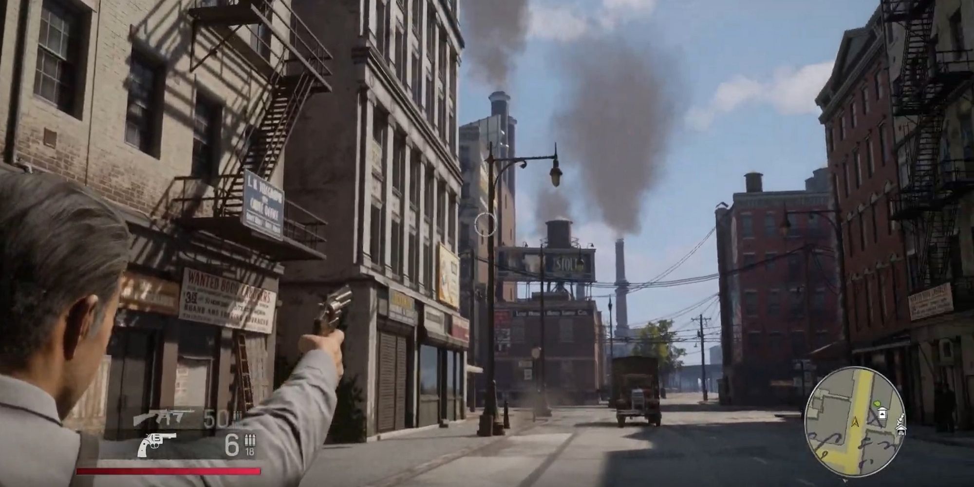 aiming the Colt Python in M:DE