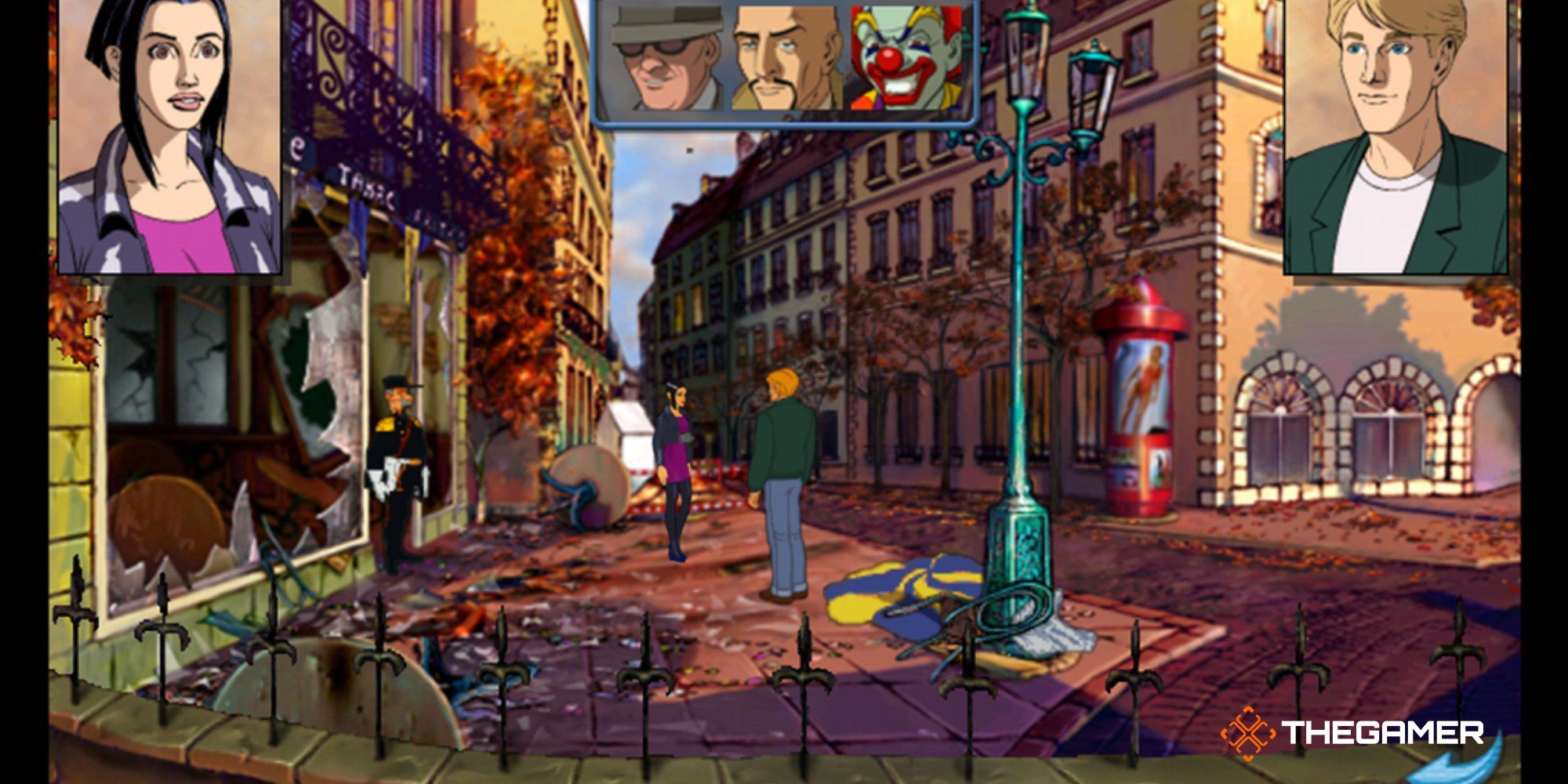 A Scene From Broken Sword The Shadow of the Templars