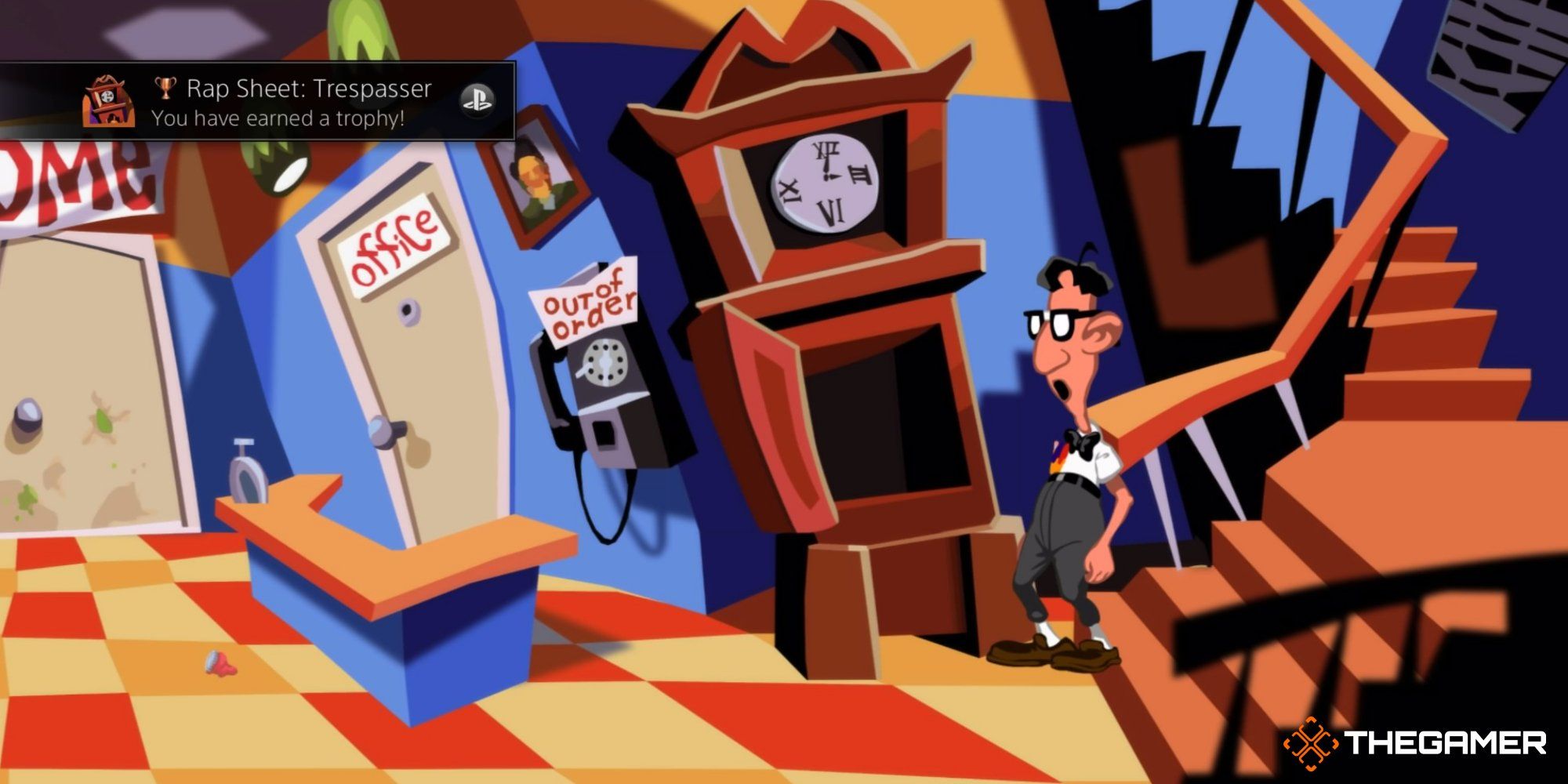 A Scene From Day Of The Tentacle