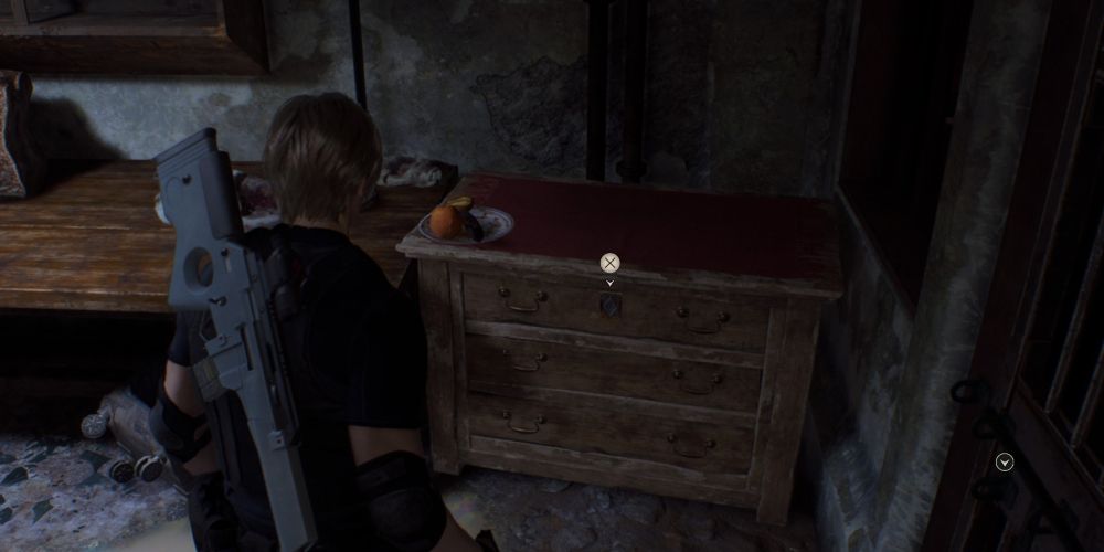 the locked drawer in the abandoned factory in resident evil 4 remake