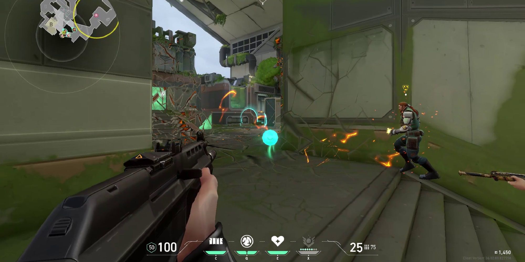 An image of entering into Fracture's B site
