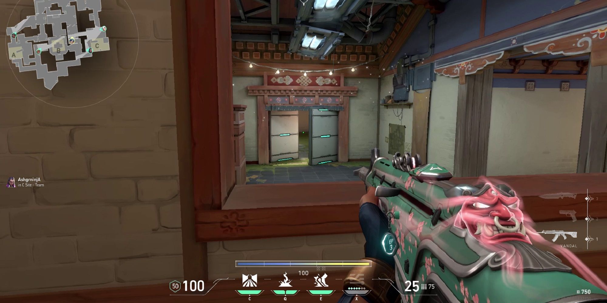 An image of having the correct positioning