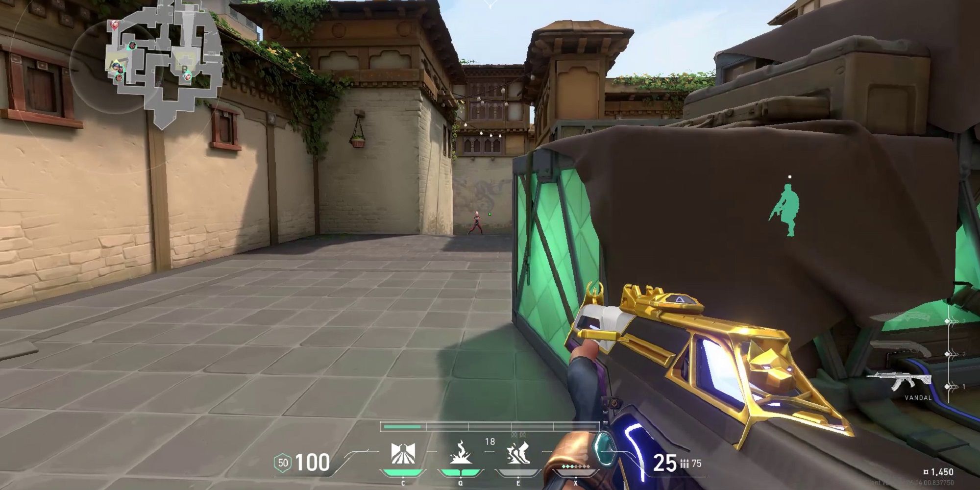 An image of playing off-angle