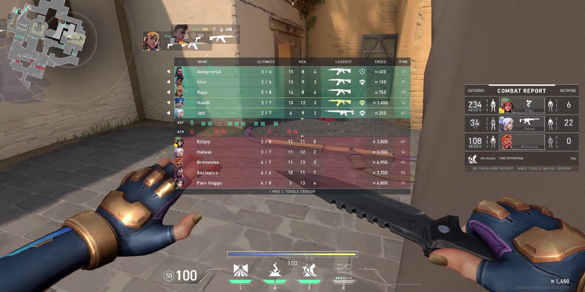 An image of the team's economy