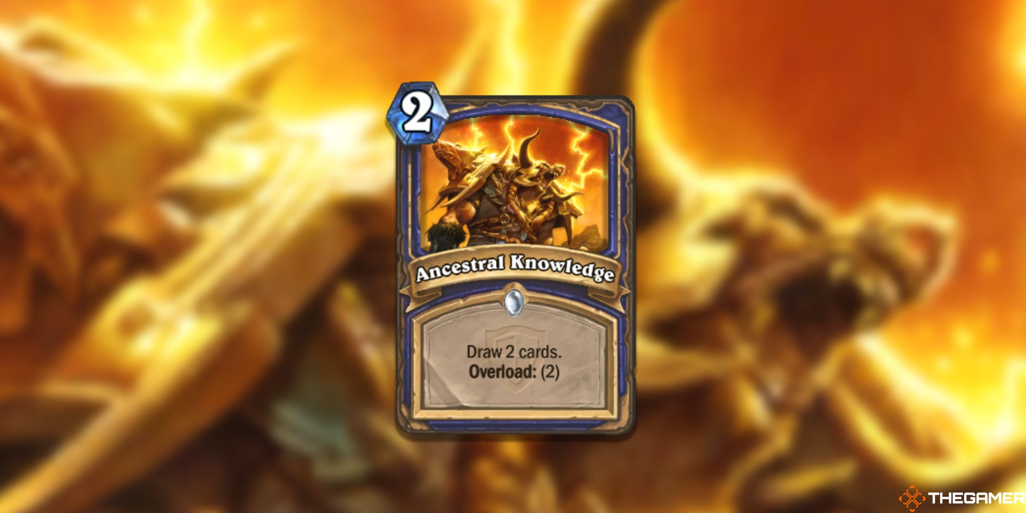 Ancestral Knowledge Hearthstone Card