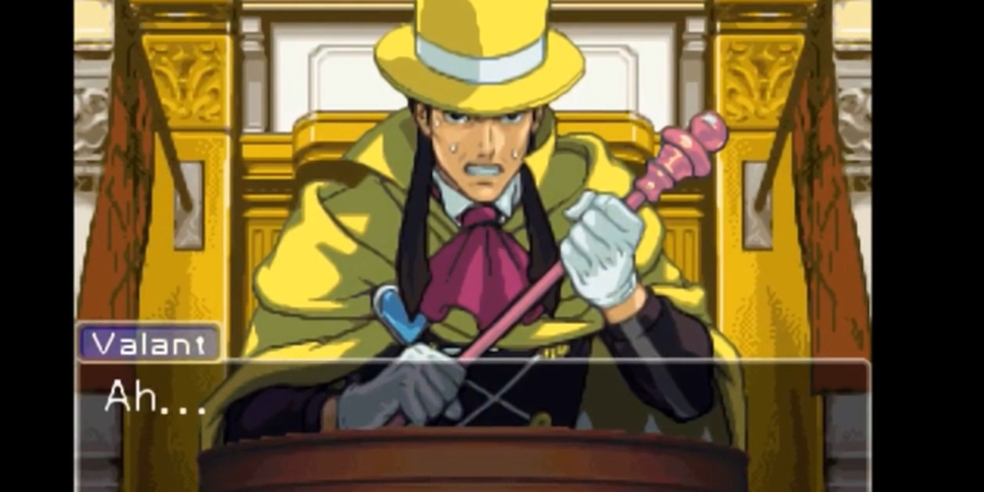 Apollo Justice Ace Attorney - Valant Gramarye - Press & Breakdown