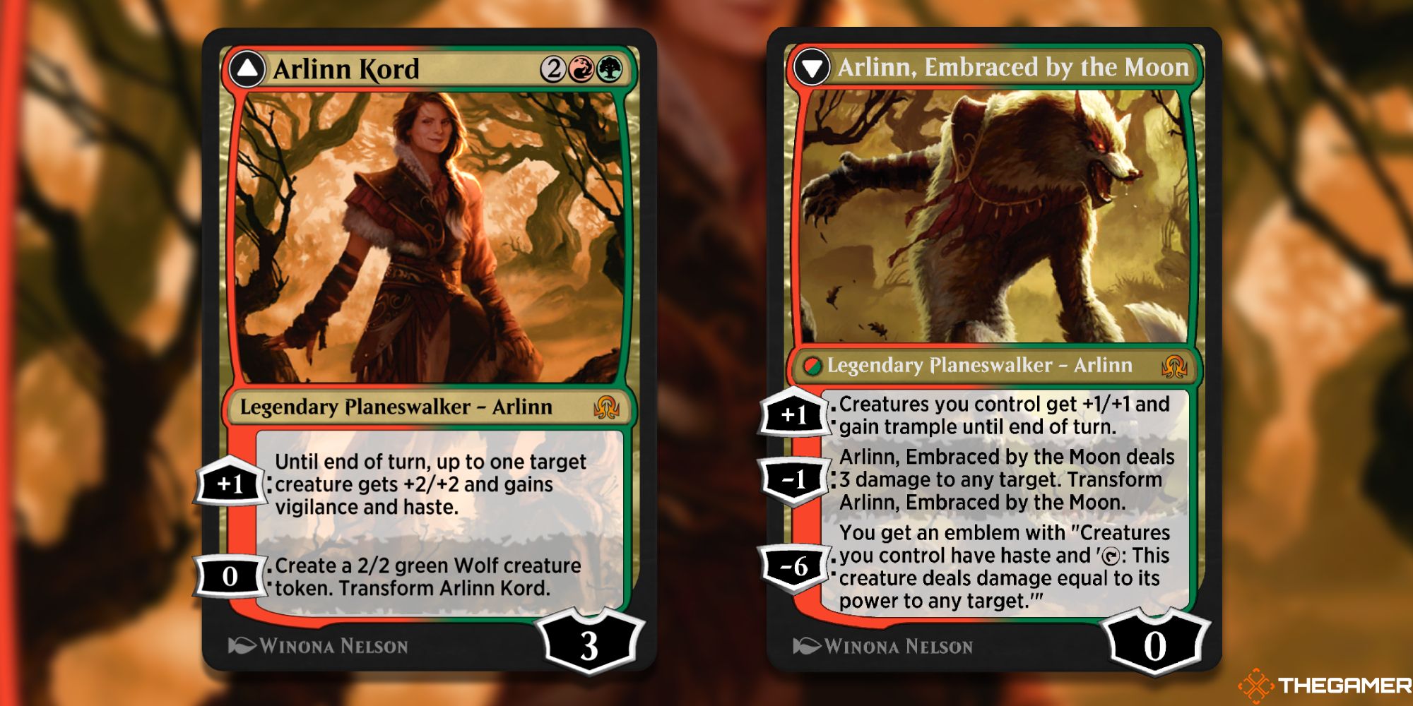 MTG: Arlinn Kord/Arlinn, Embraced by the Moon card