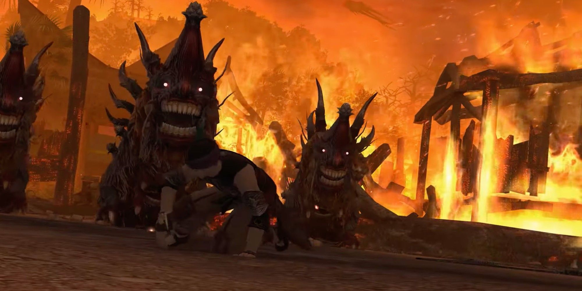 Citizens of Thavnair are being chased by world ending abominations