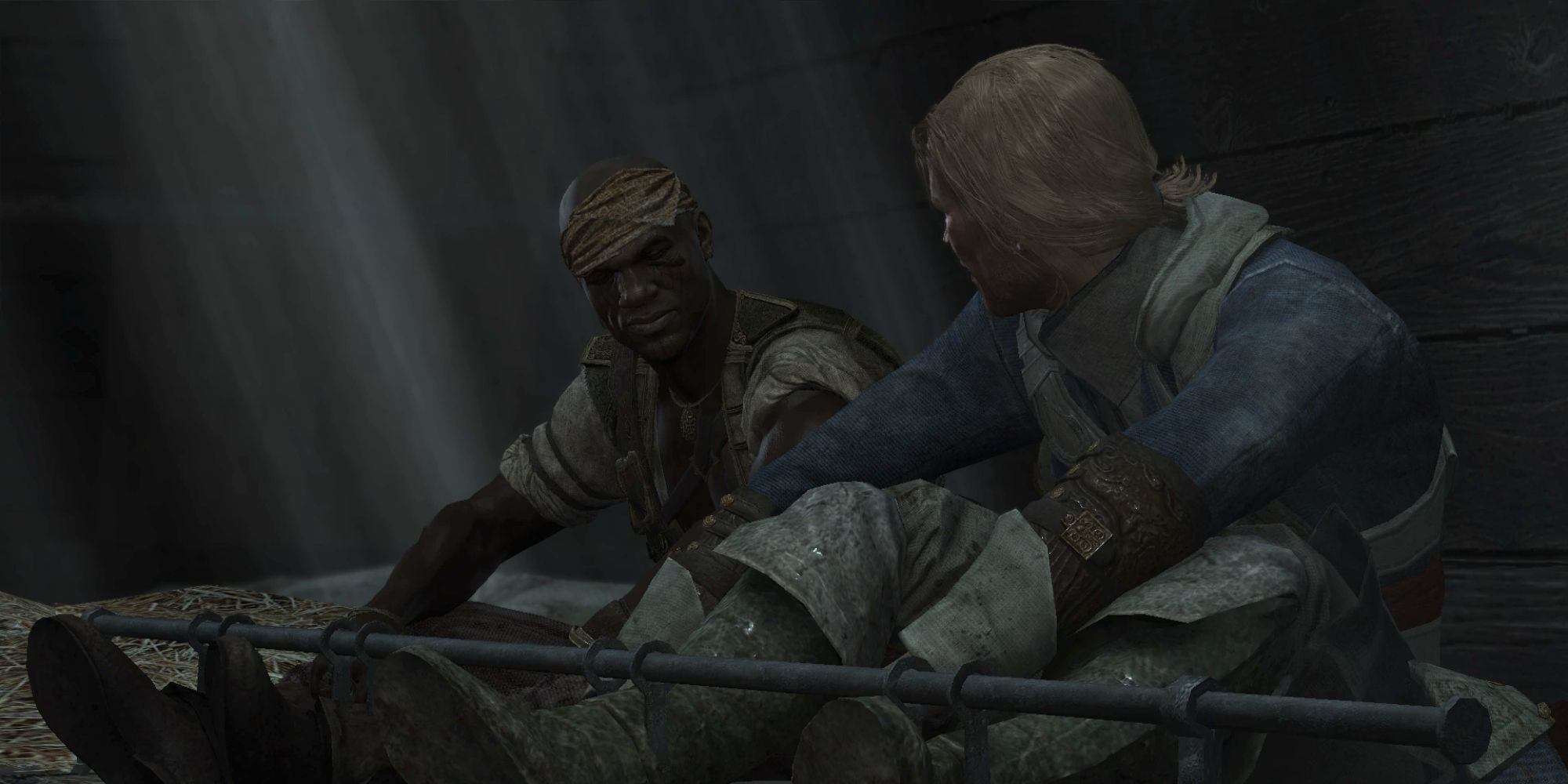 Assassin's Creed 4 Black Flag Screenshot Of Adewale And Edward