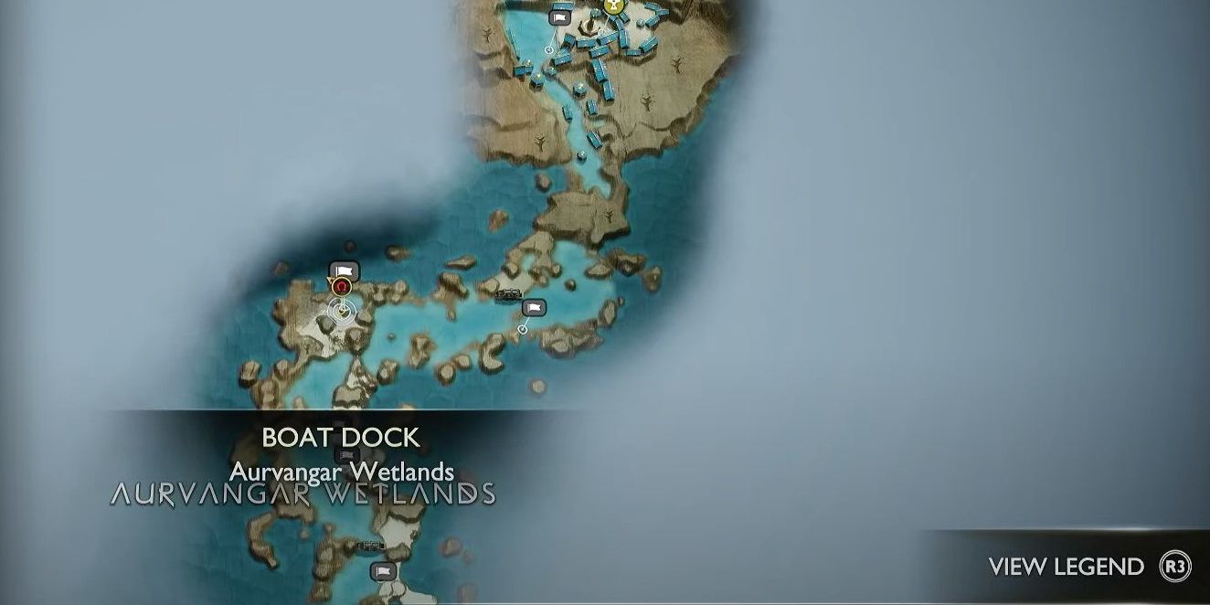 Aurvangar Wetlands map