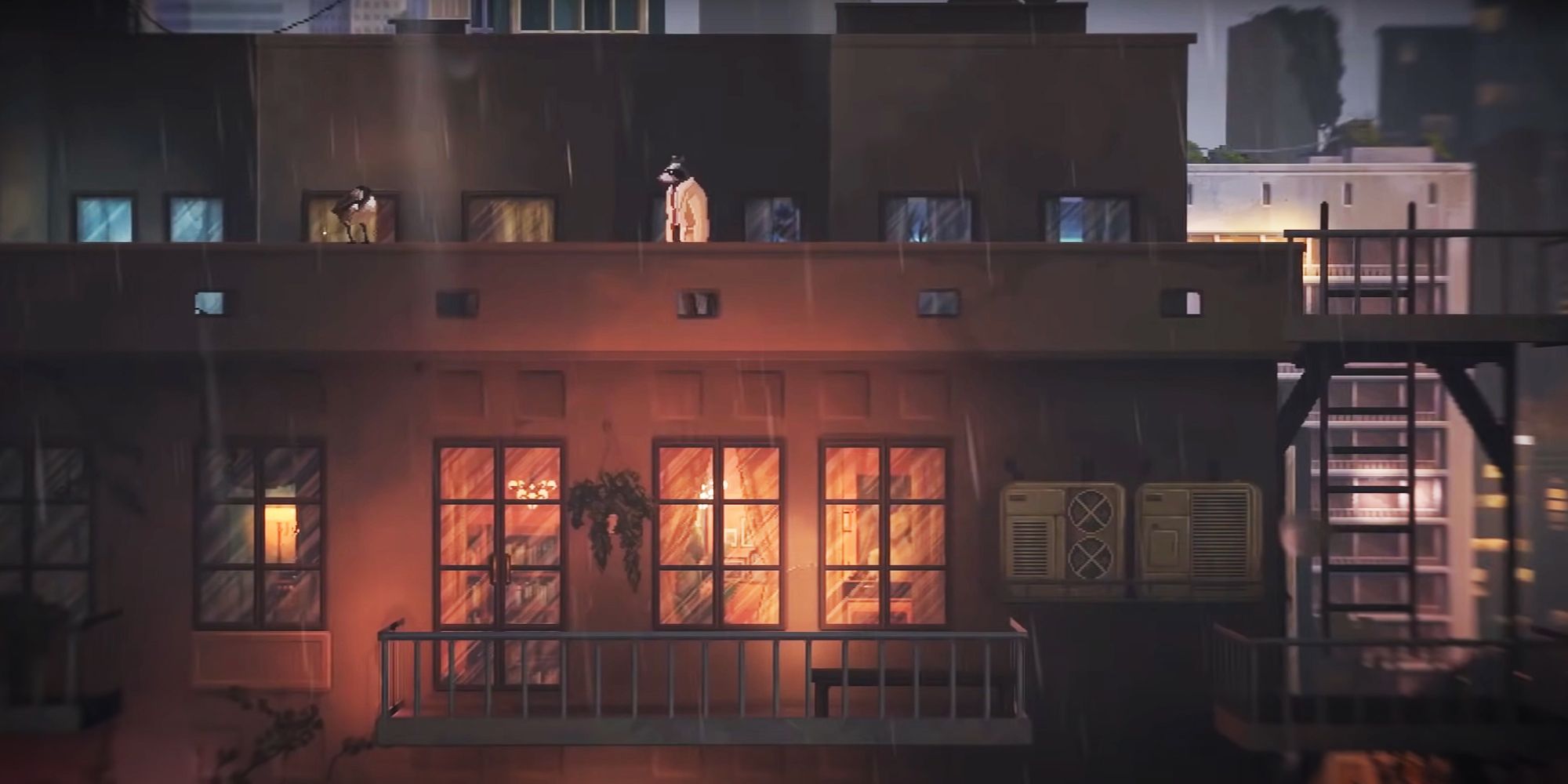 On The Rooftop Backbone
