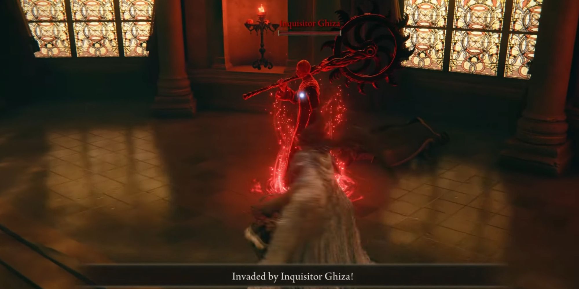 Being invaded by Inquisitor Ghiza in Elden Ring