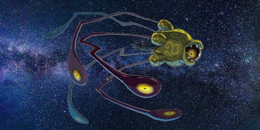 Bellum flying in The Legend of Zelda Phantom Hourglass the video game