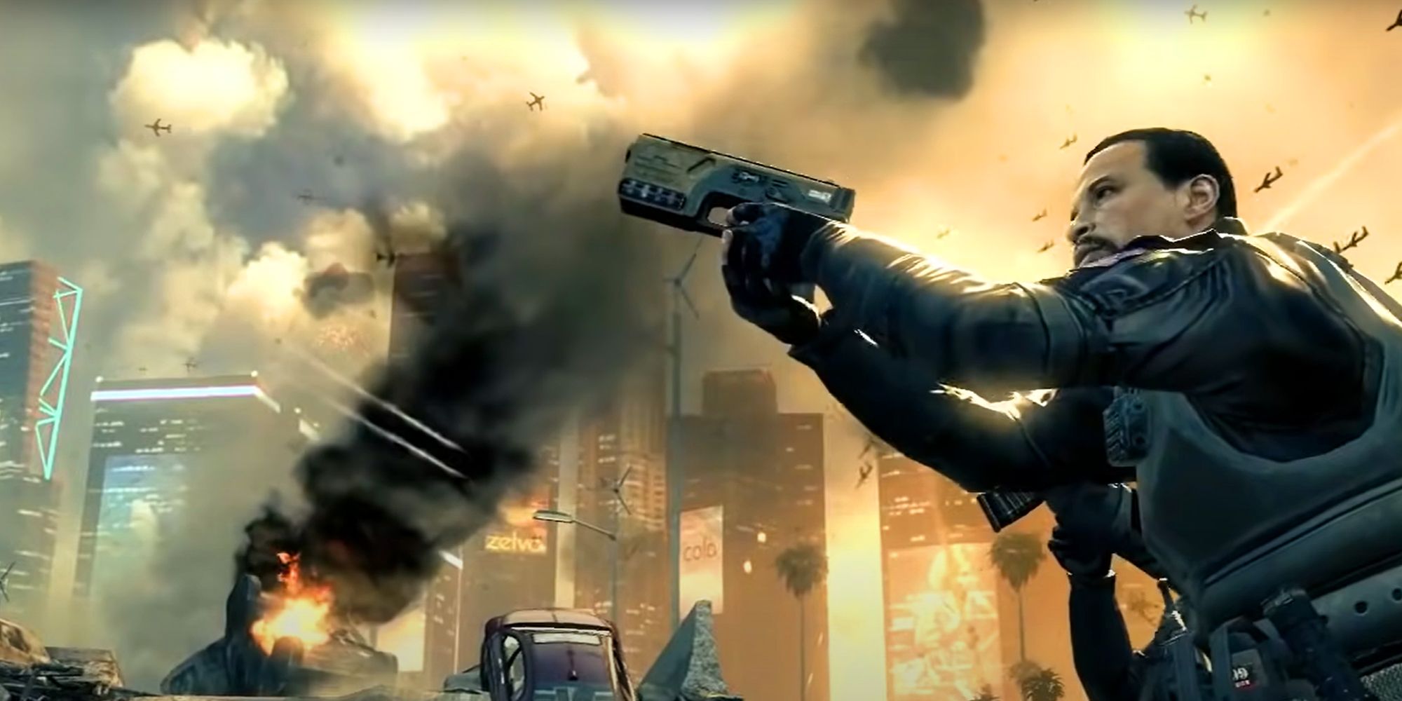 Drone Attack On LA Call of Duty Black Ops 2