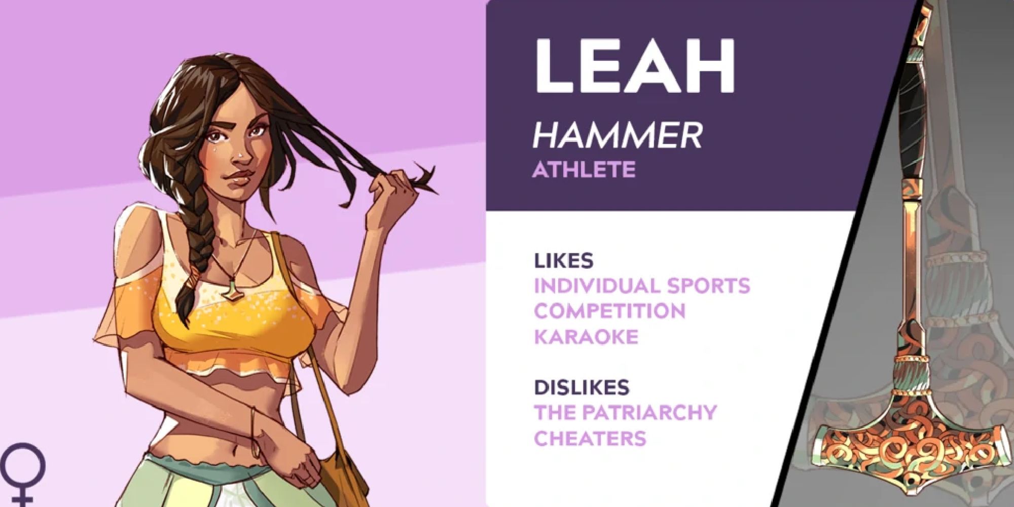 boyfriend dungeon leah profile
