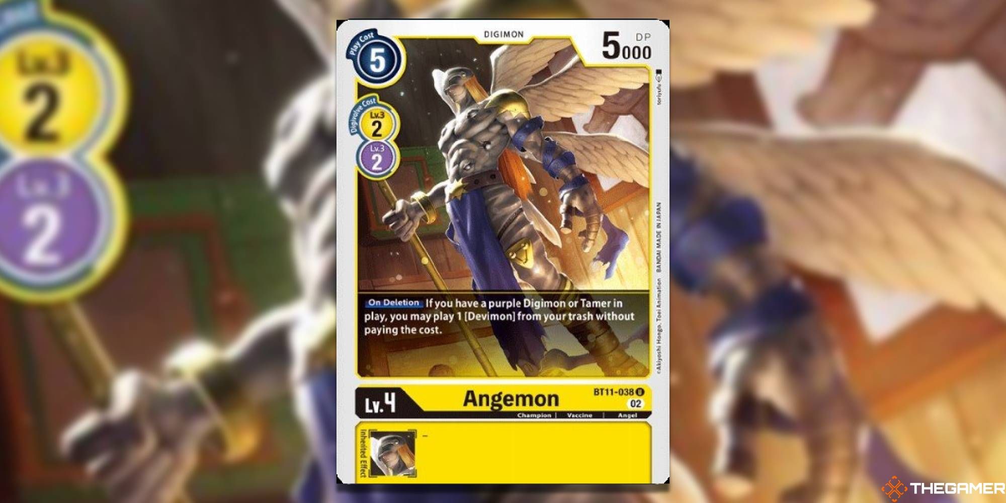 BT11 Angemon Yellow Dimensional Phase