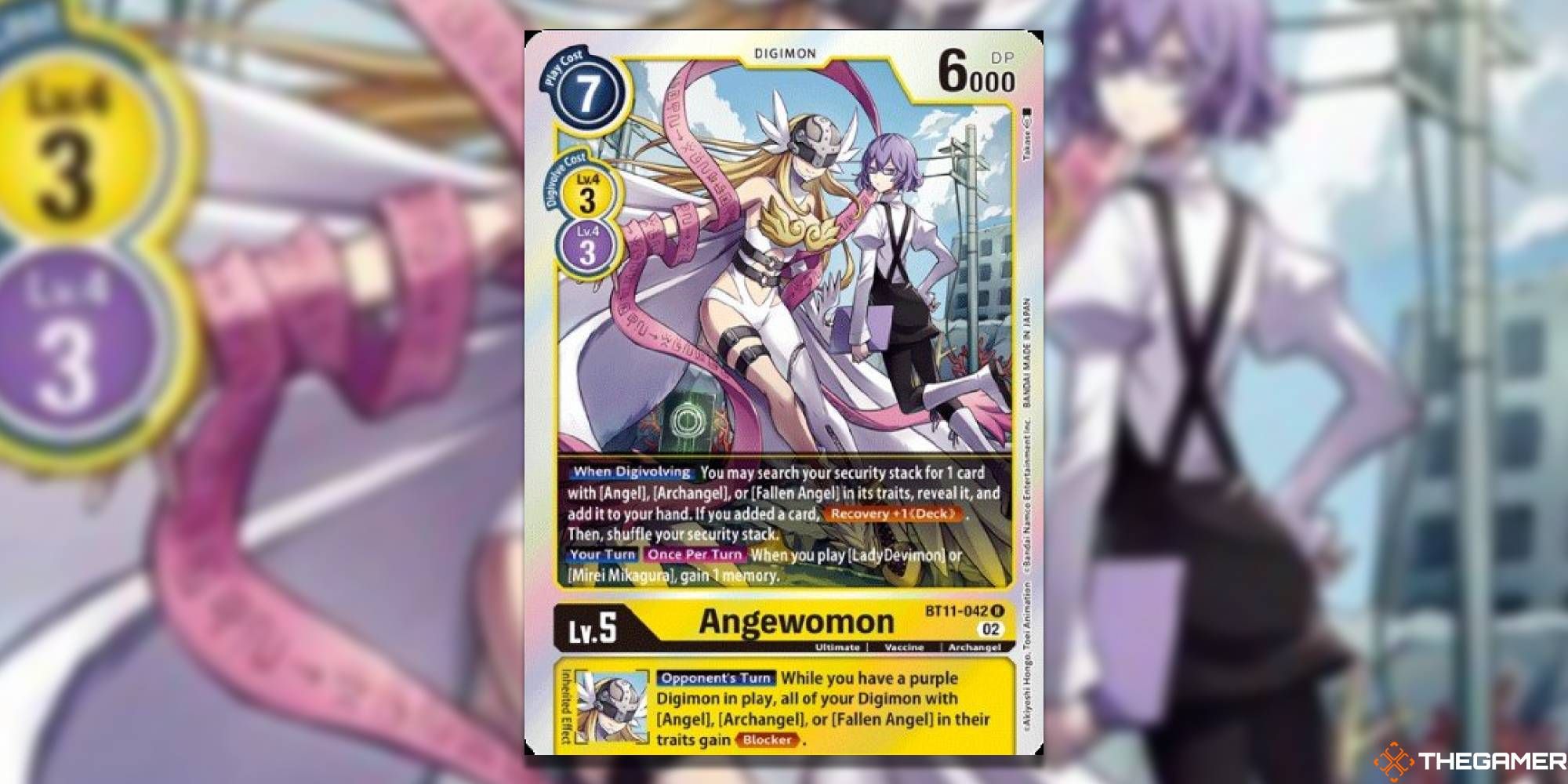 BT11 Angewomon Yellow Dimensional Phase