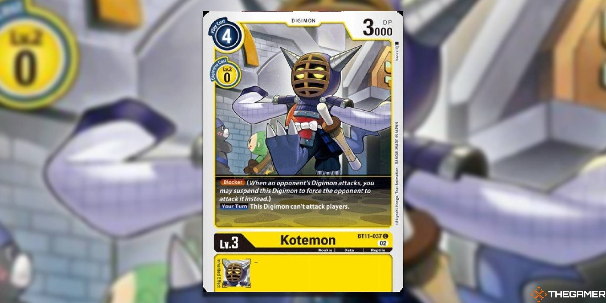 BT11 Kotemon Yellow Dimensional Phase