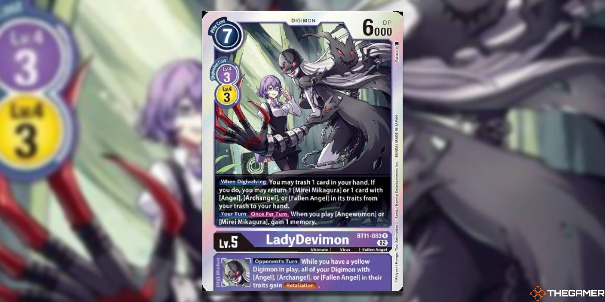 BT11 LadyDevimon Purple Dimensional Phase