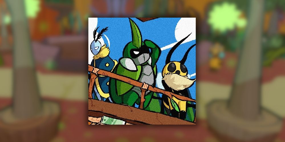 Bug Fables Game Art Of Kabbu, Vi, And Lief