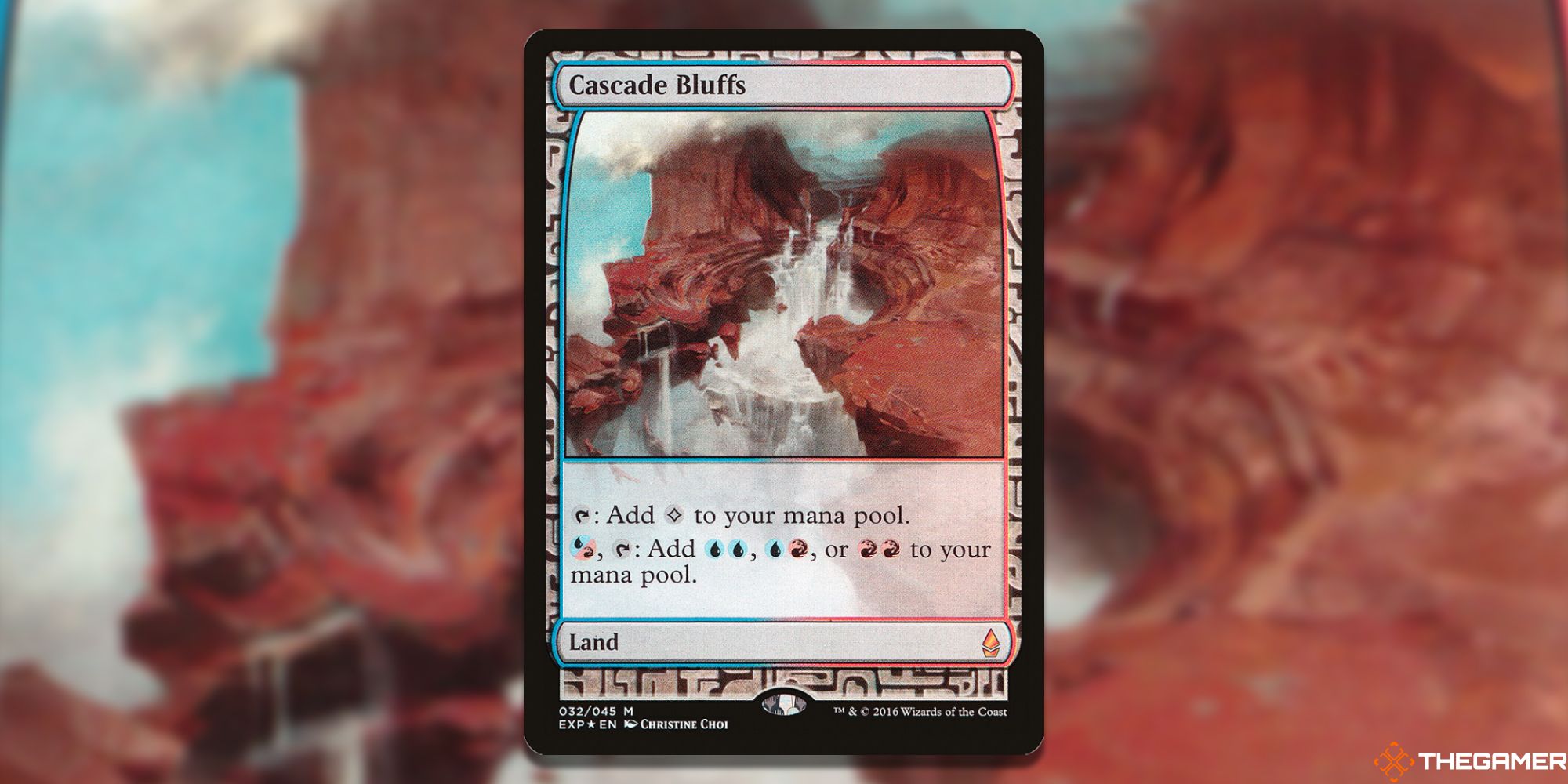 MTG: Cascade Bluffs card