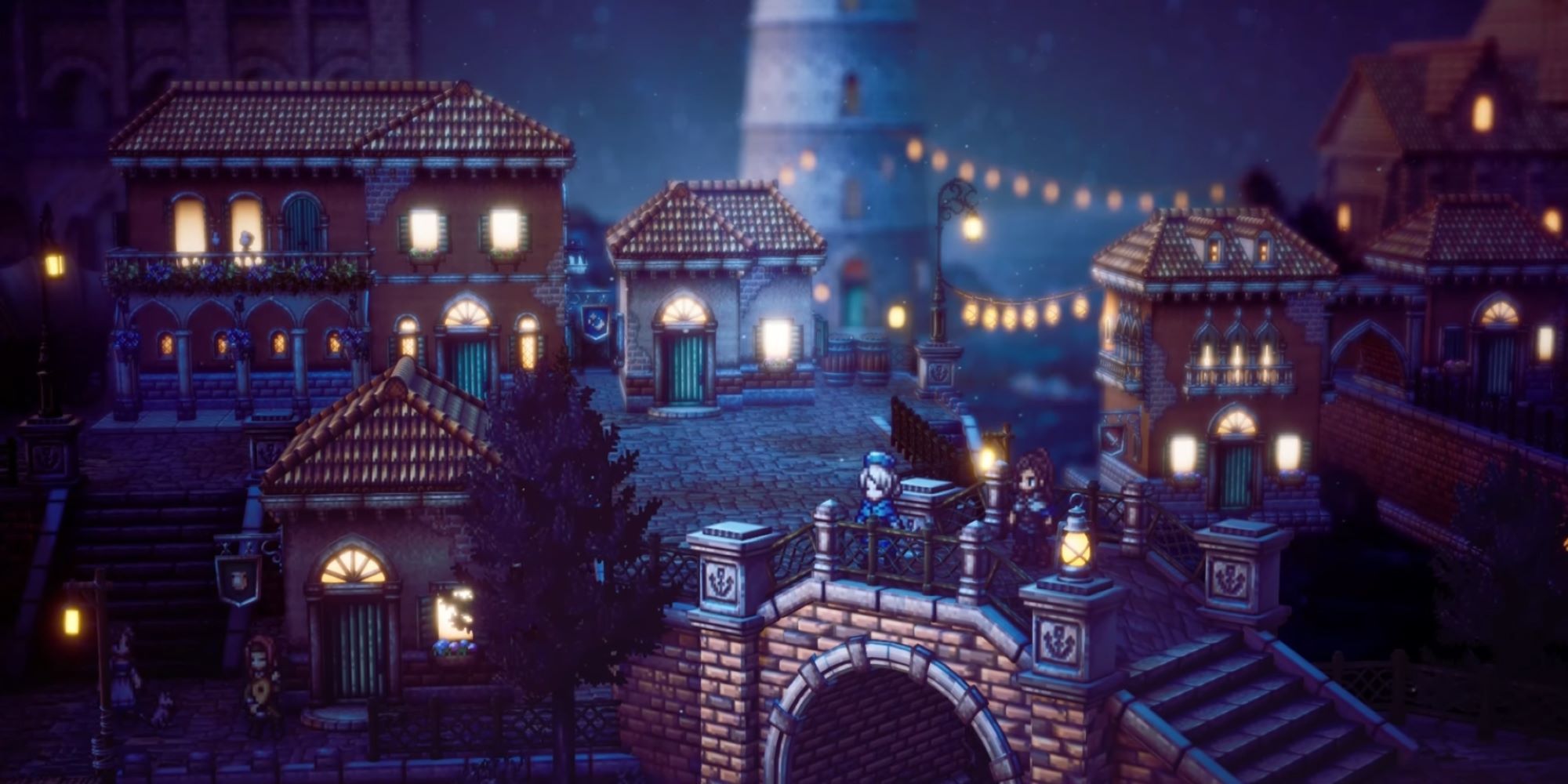 Castti and Malaya from Octopath Traveler 2