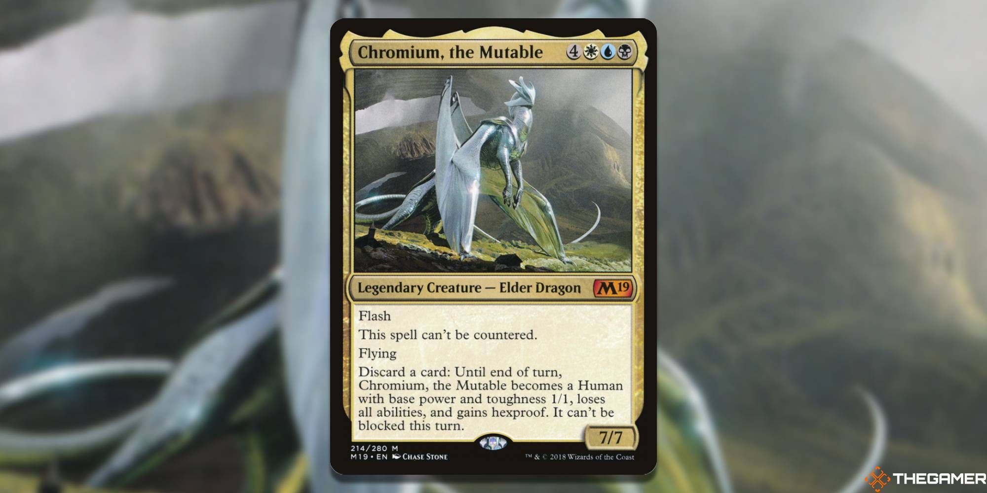 Chromium the immutable Mtg, magic the gathering