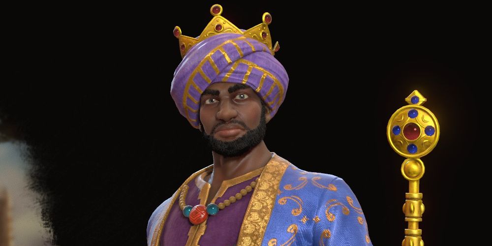 Sundiata Keita, a Malinese leader in the Civilization 6 Rulers Of The Sahara Pack