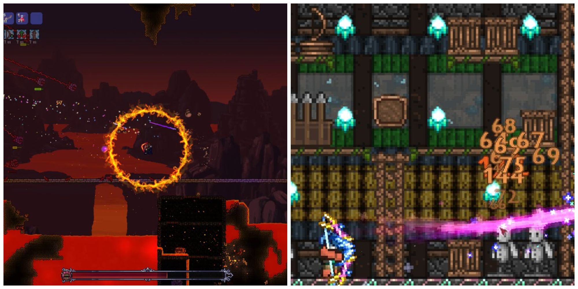 Showcasing The Molten Fury and The Eventide