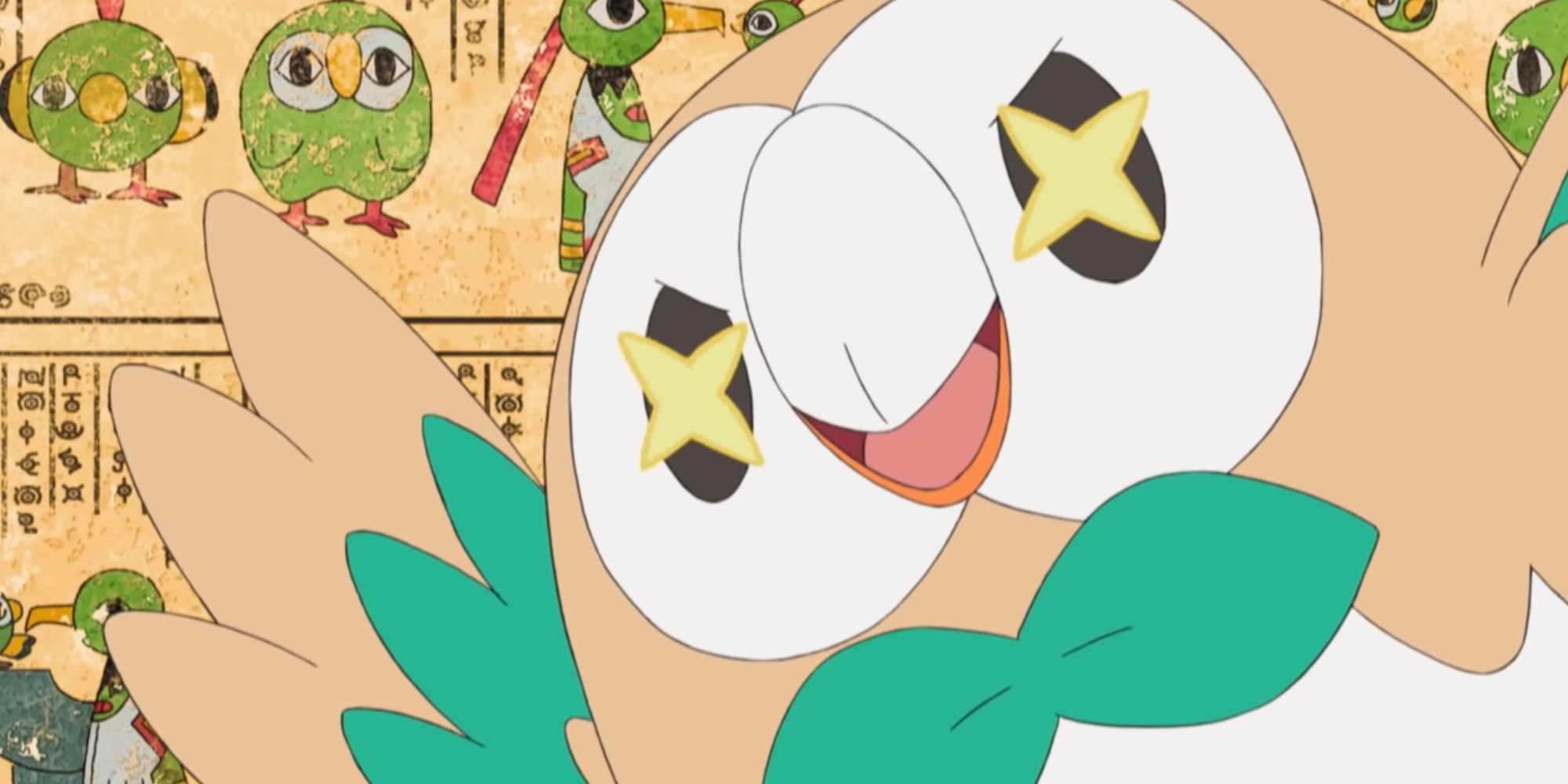 Rowlet from Pokemon Anime