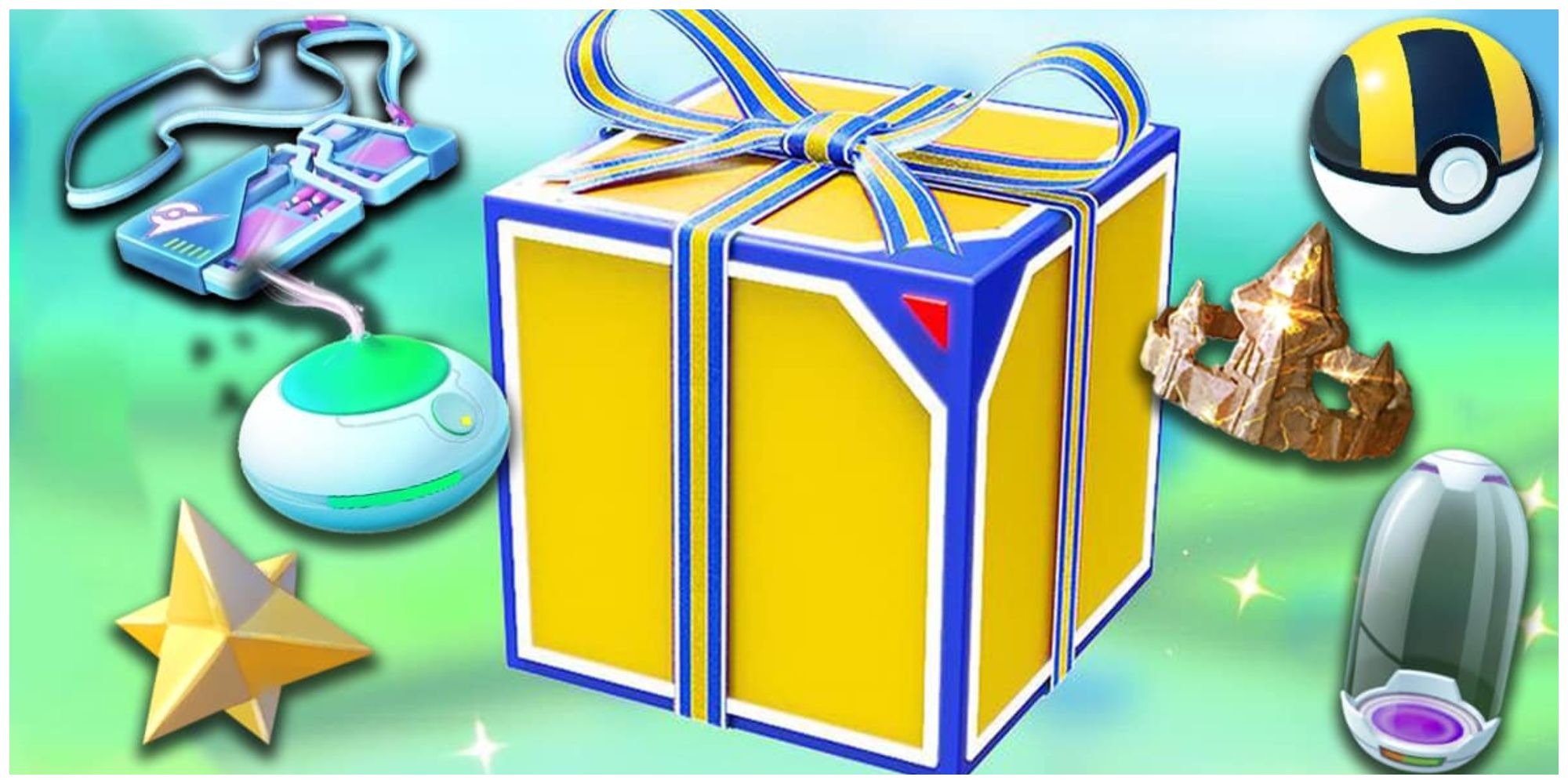 Pokemo Go Daily Free Box, Max Revive, Incense, Remote Raid Pass, Ultra Ball, Super Incubator