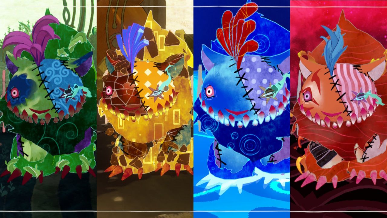 All Cheshire Elemental Modes After First Transformation