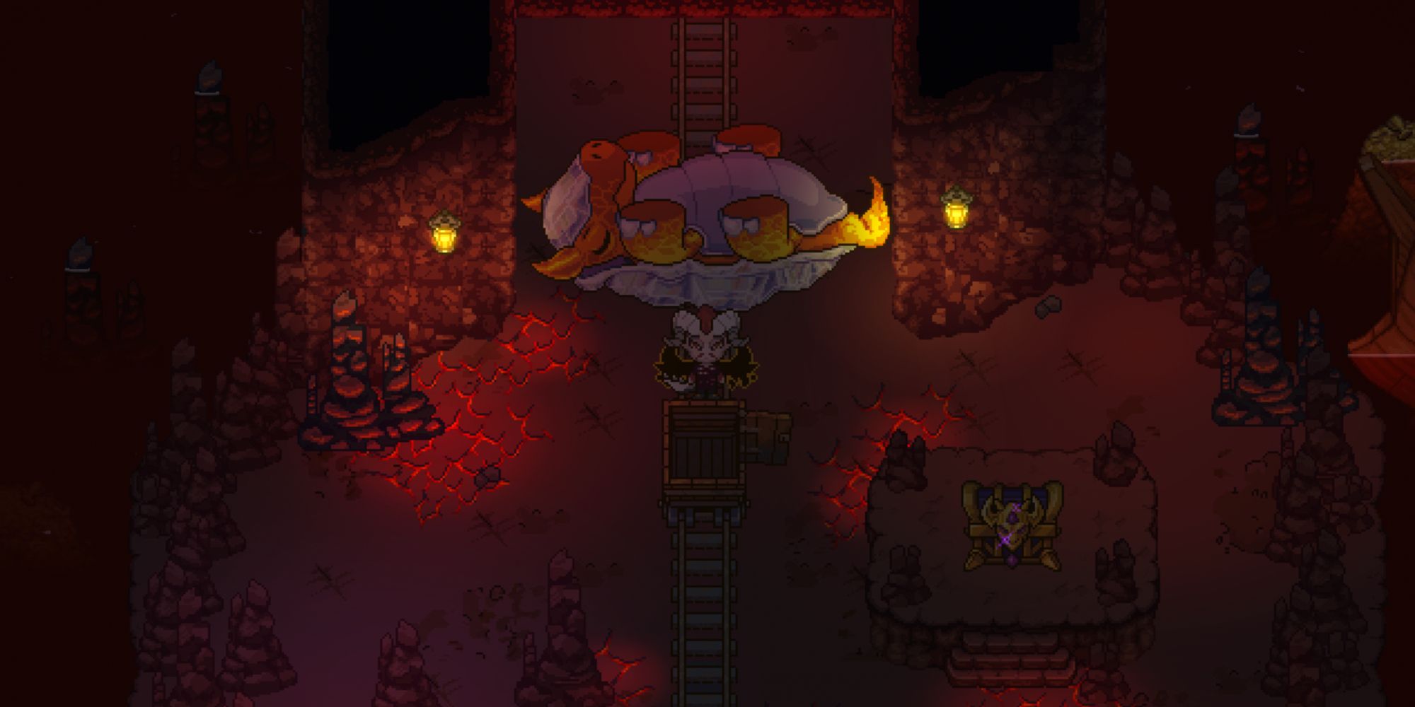 Sun Haven: a giant sleeping armadillo 