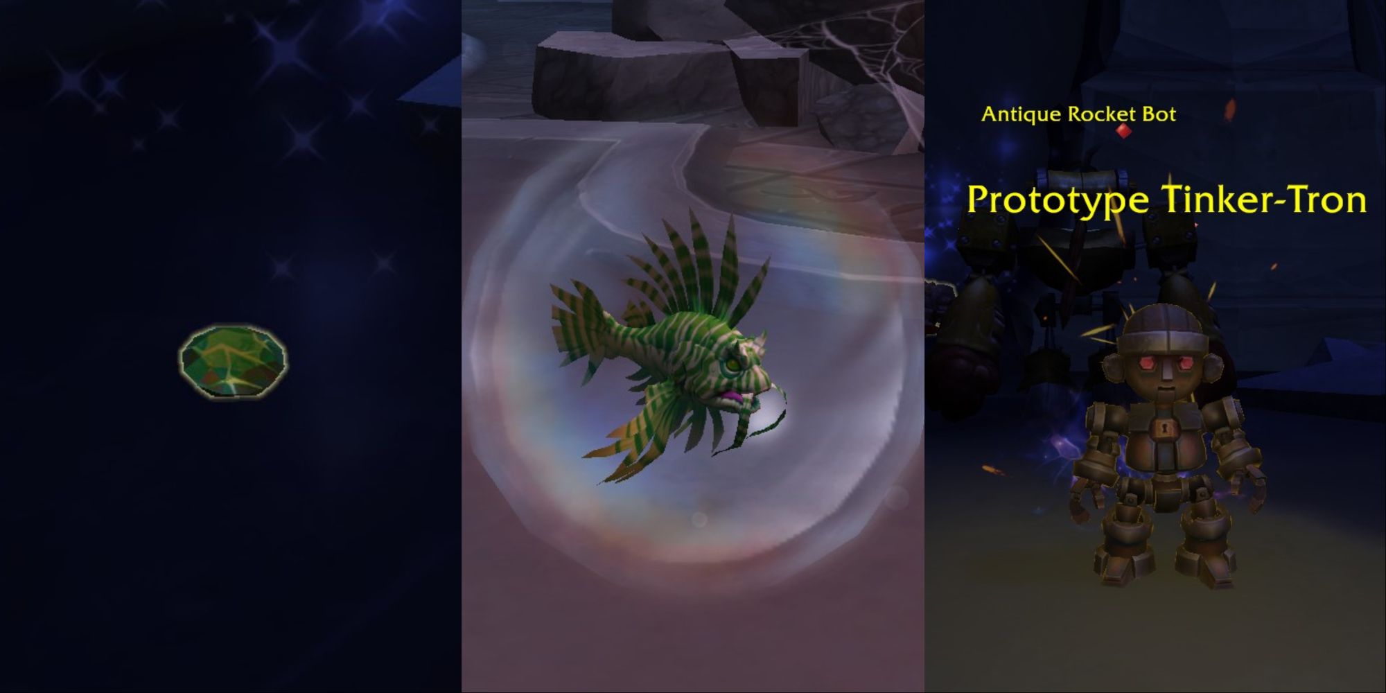 World Of Warcraft Dragonflight Zskera Vaults Rewards Prismatic Fragment Emmah Battle Pet Prototype TinkerTron In Game