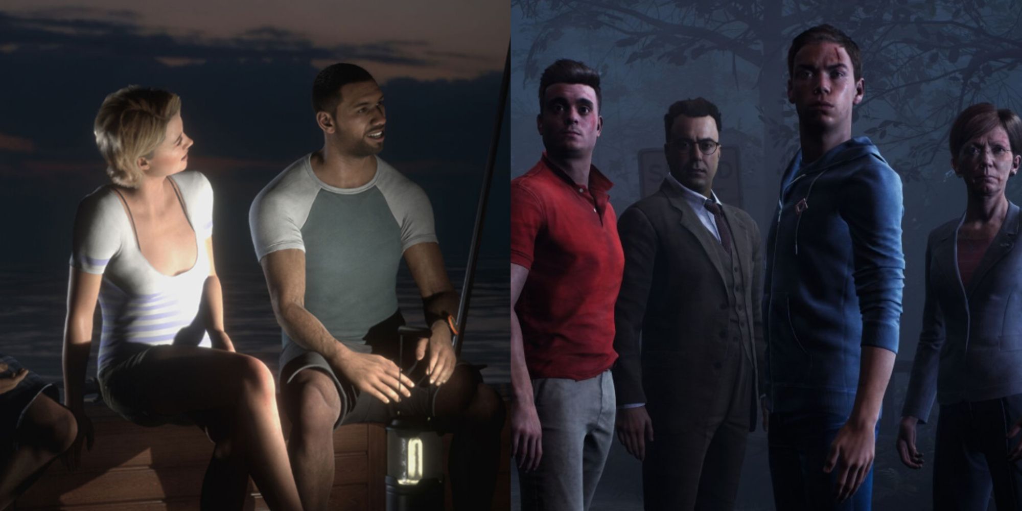 Collage of Man of Medan and Little Hope from The Dark Pictures Anthology
