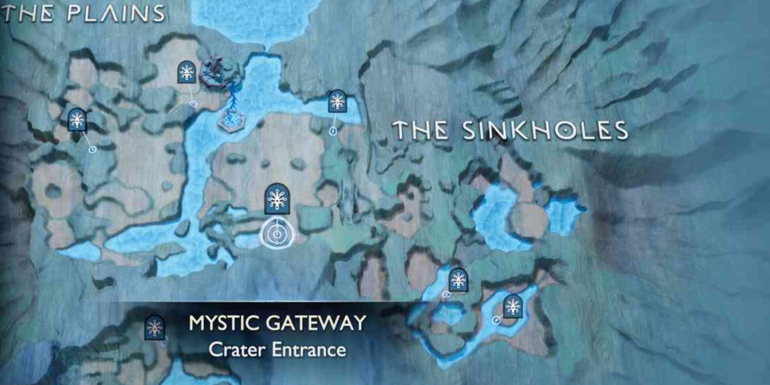 Crater Entrance