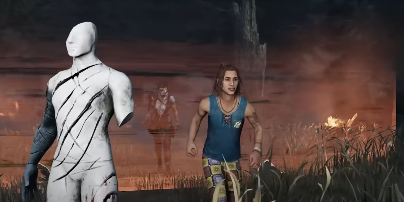 Dead By Daylight Renato Getting Chased By Skull Merchant