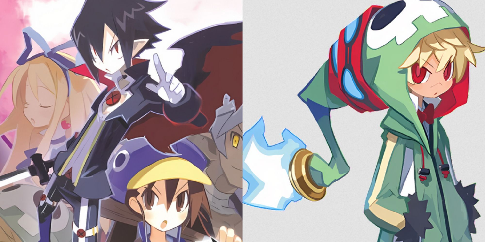 disgaea 4 cover and emizel art