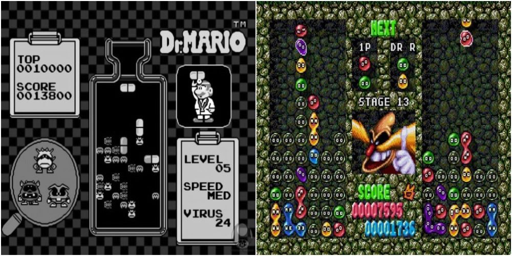 Dr Mario and Dr Robotnik's Mean Bean Machine, Sonic Wins