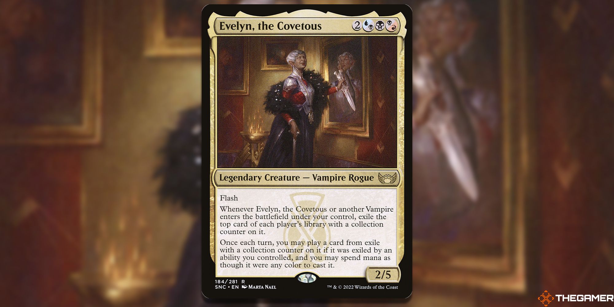 MTG: Evelyn, the Covetous card
