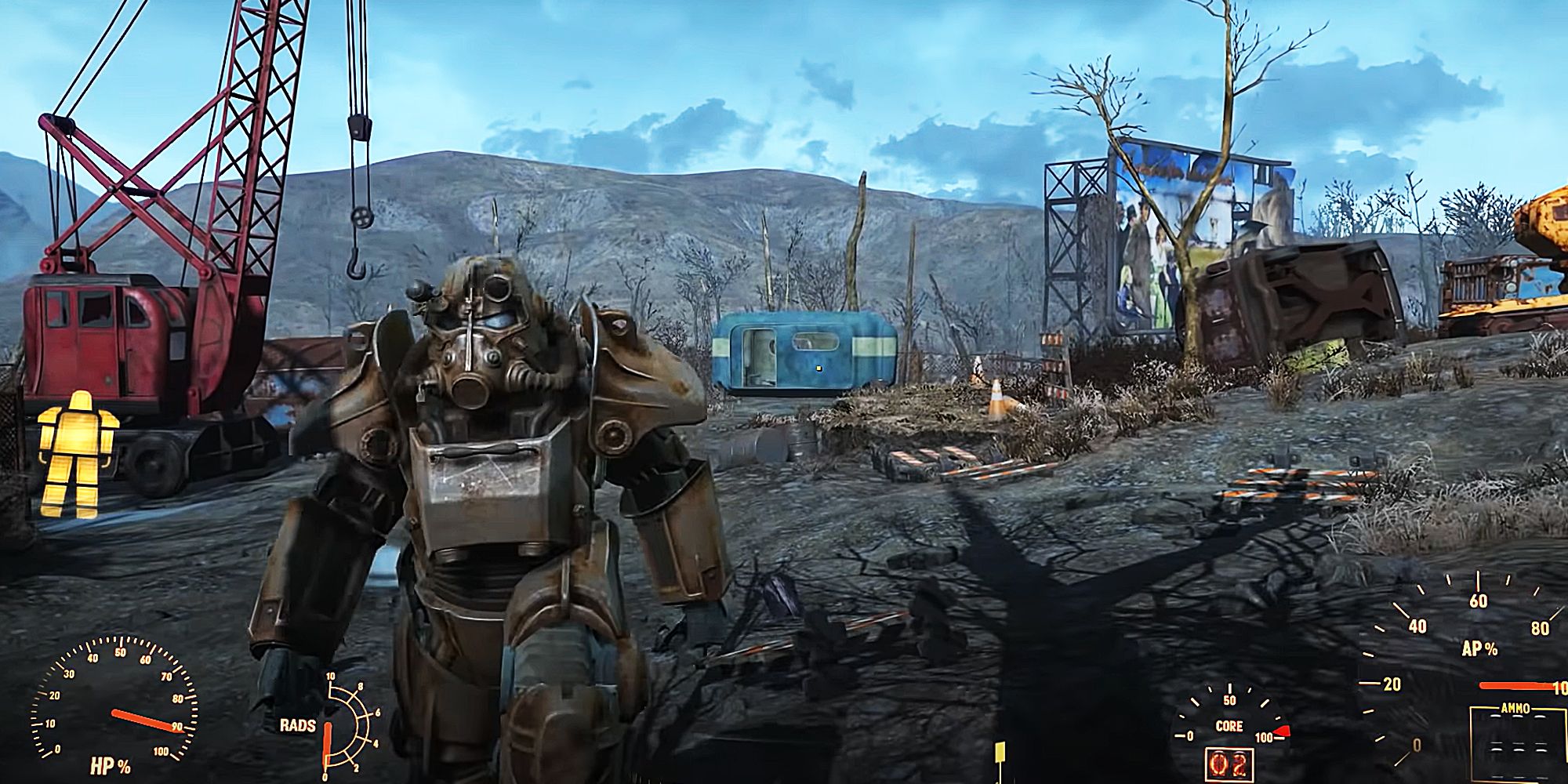Power Armor Walking Fallout 4