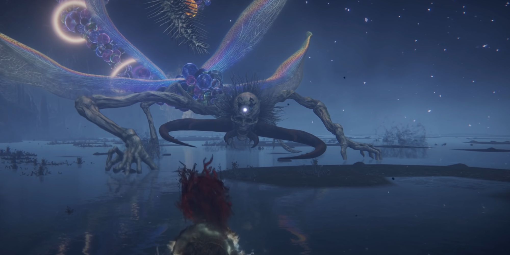 Fighting Astel, Naturalborn of the Void in Elden ring