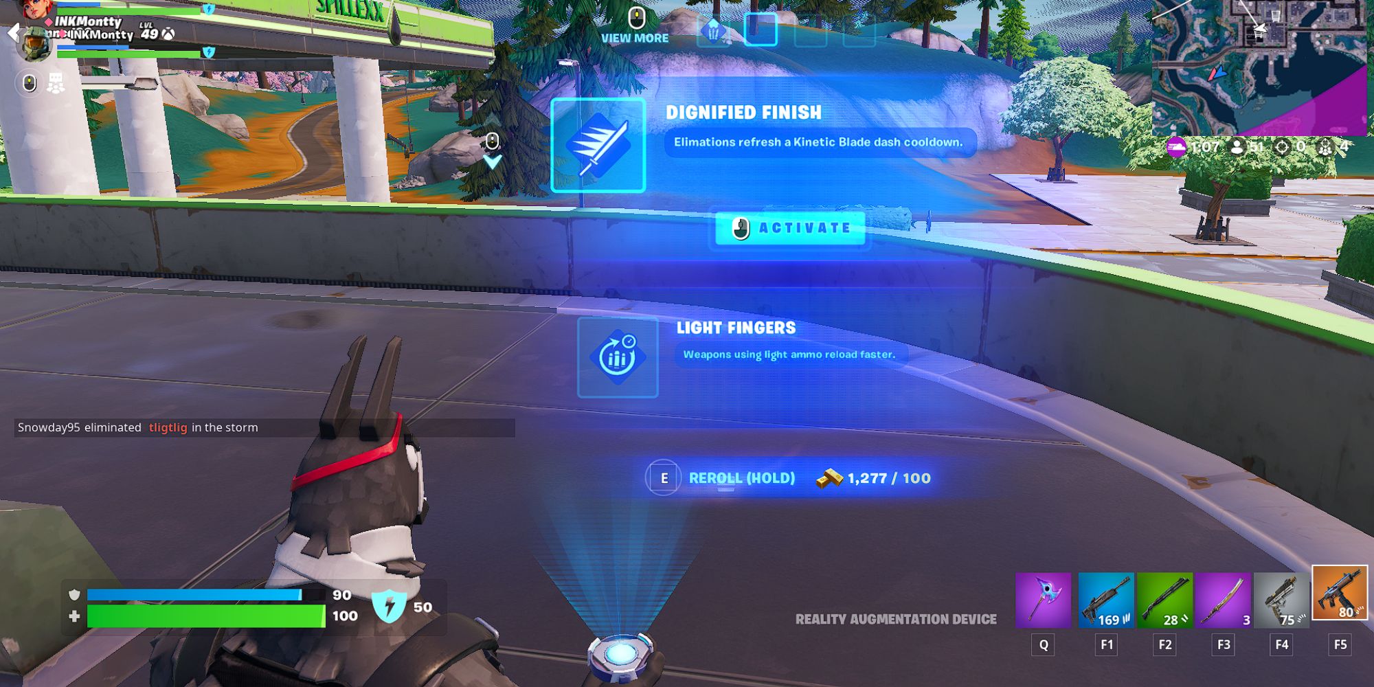 Fortnite Lt. John Llama Unlocking the Dignified Finish Augment
