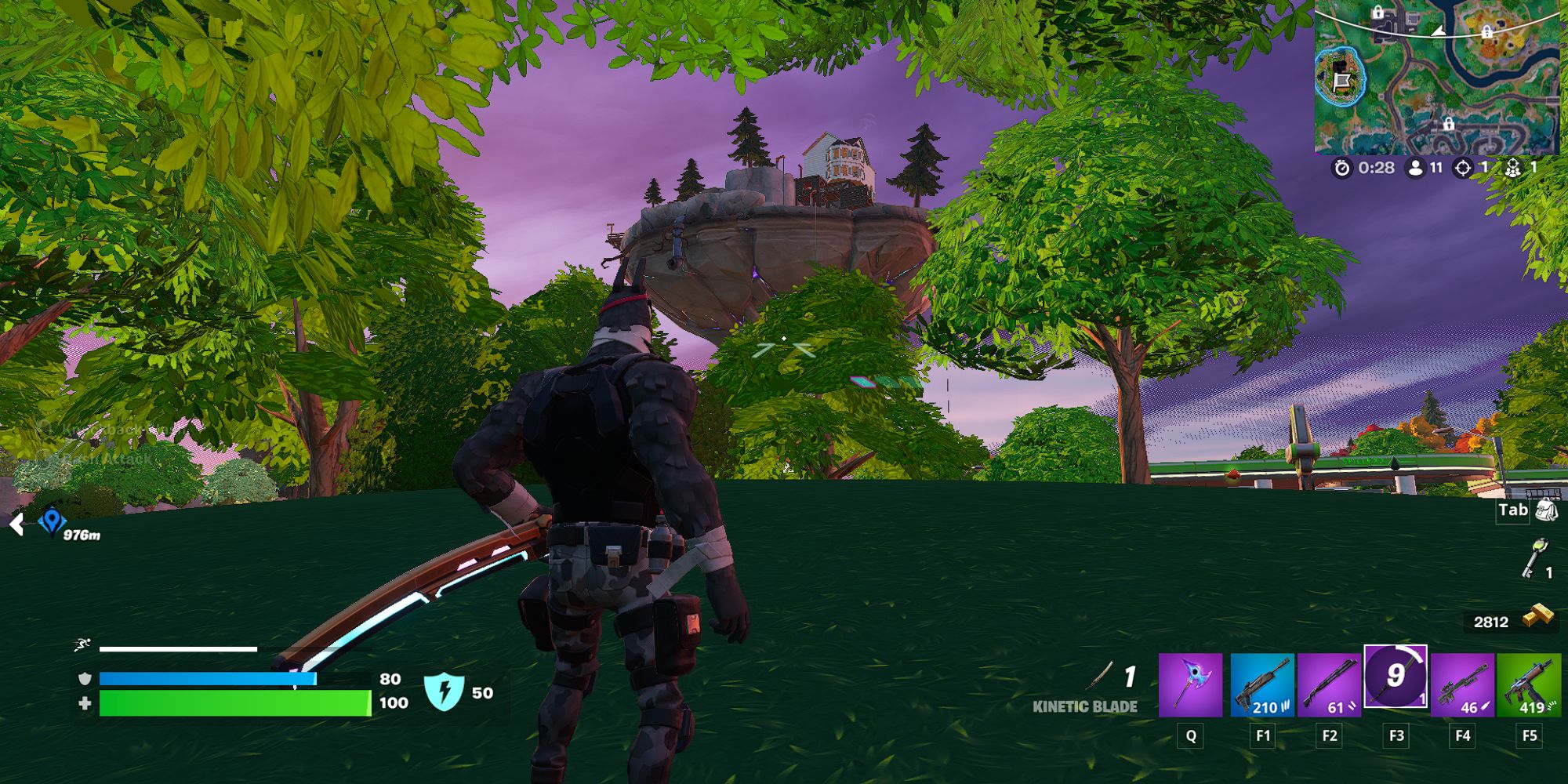 Fortnite Lt. John Llama Reaching Loot Island