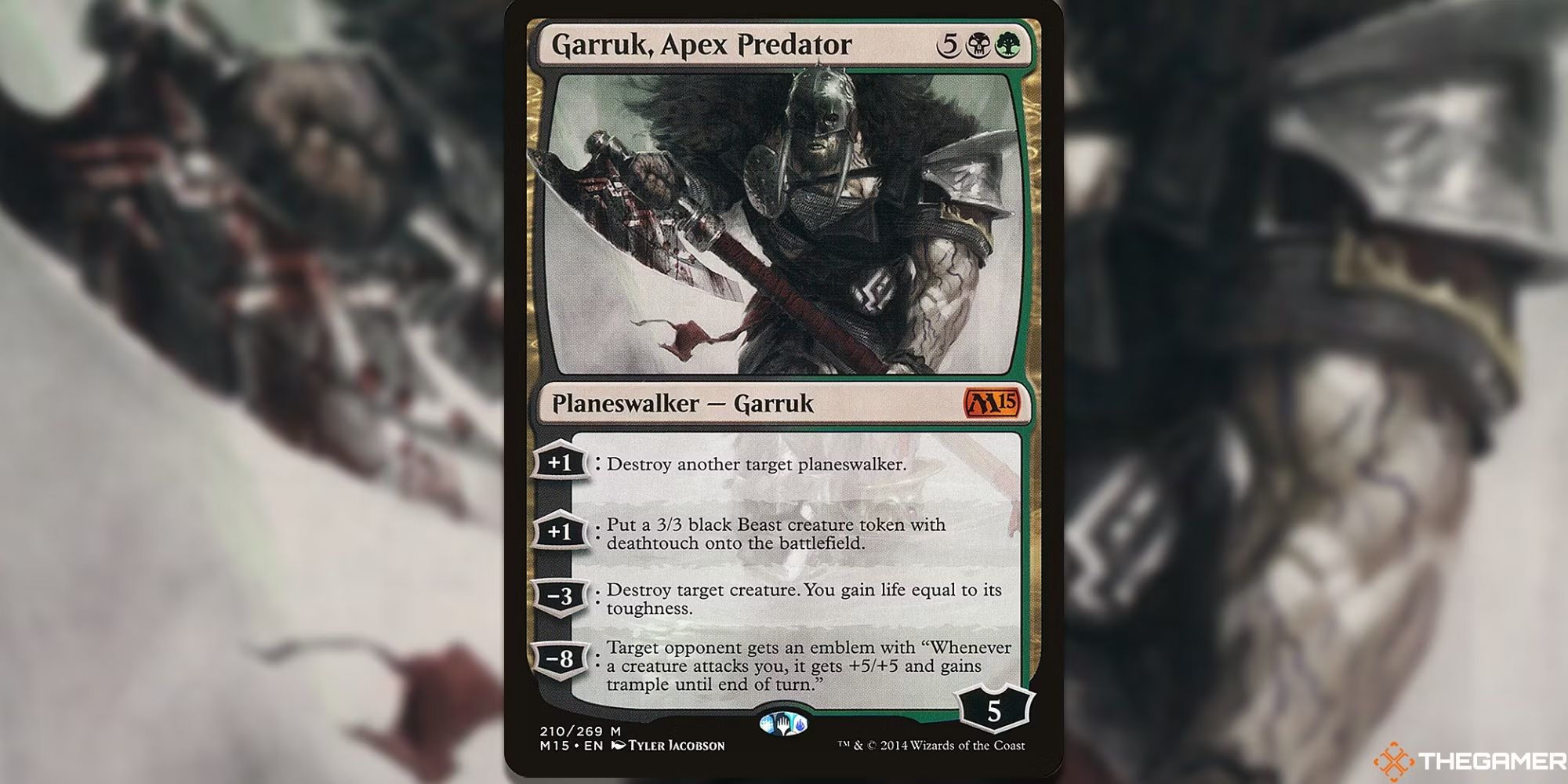 Garruk Apex Predator MTG card