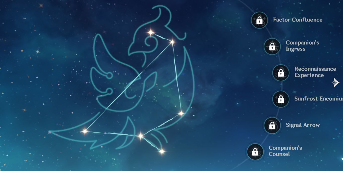 Genshin Impact Mika Constellation Screen
