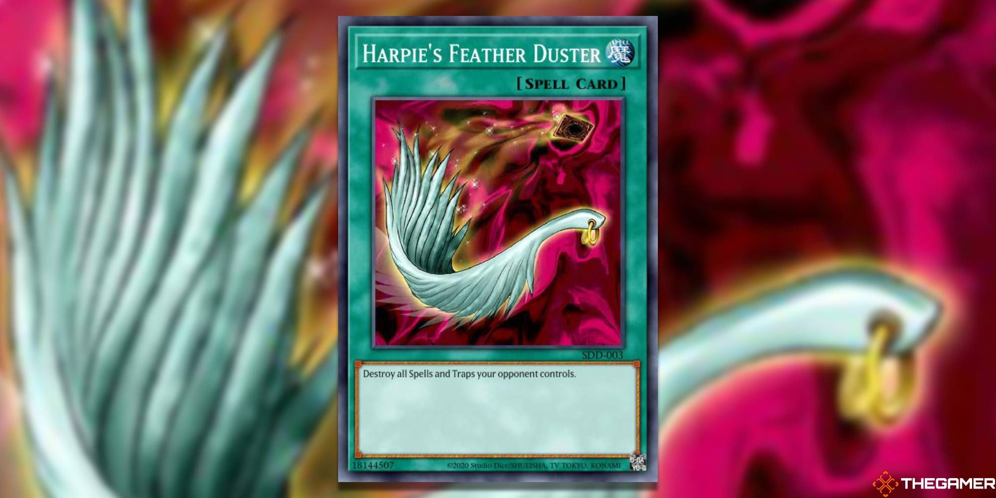 Harpie's Feather Duster, Spell Card, Yu-Gi-Oh