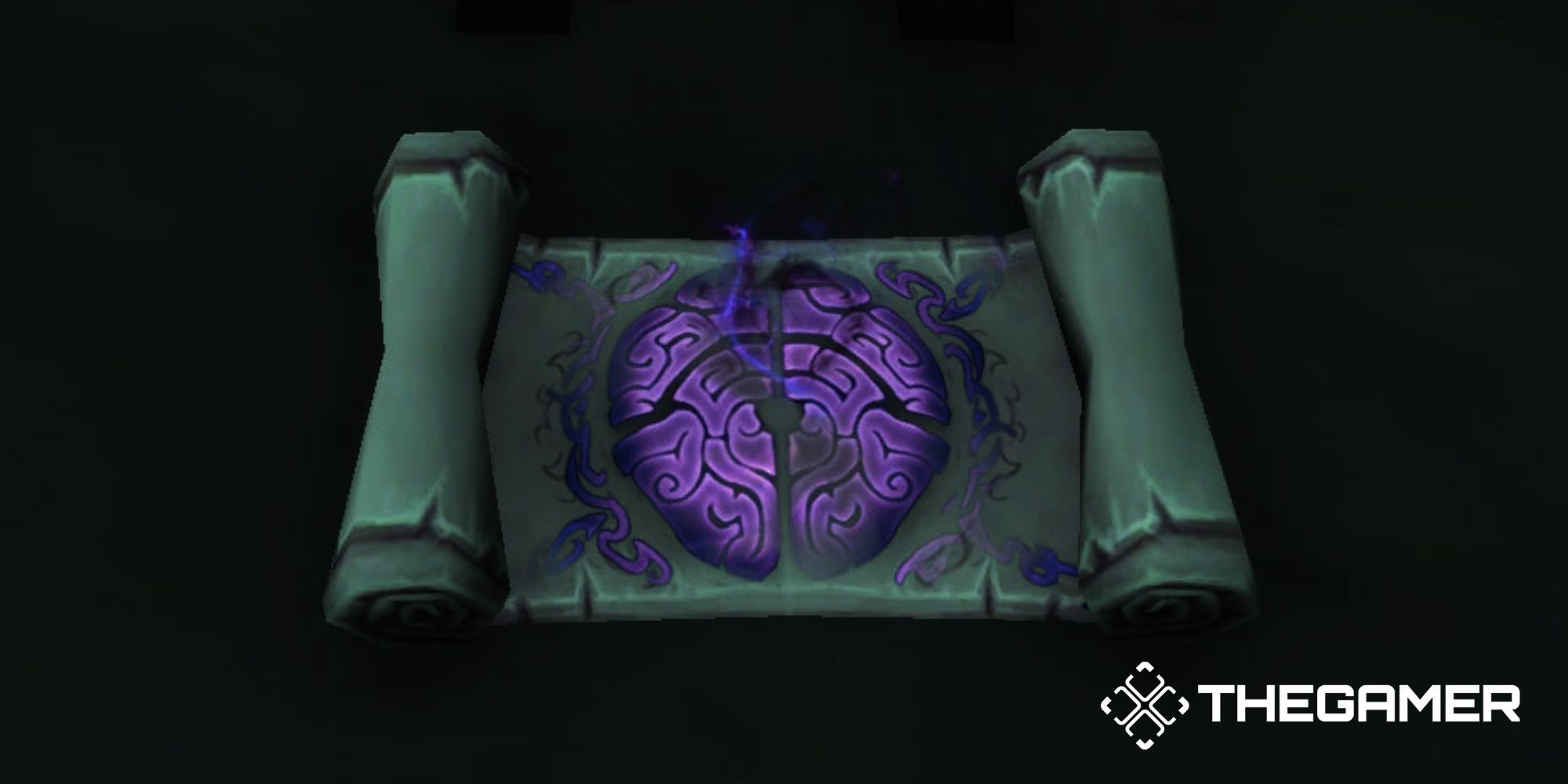 Inconspicuous Note On The Floor In The Fissure In Deepholm