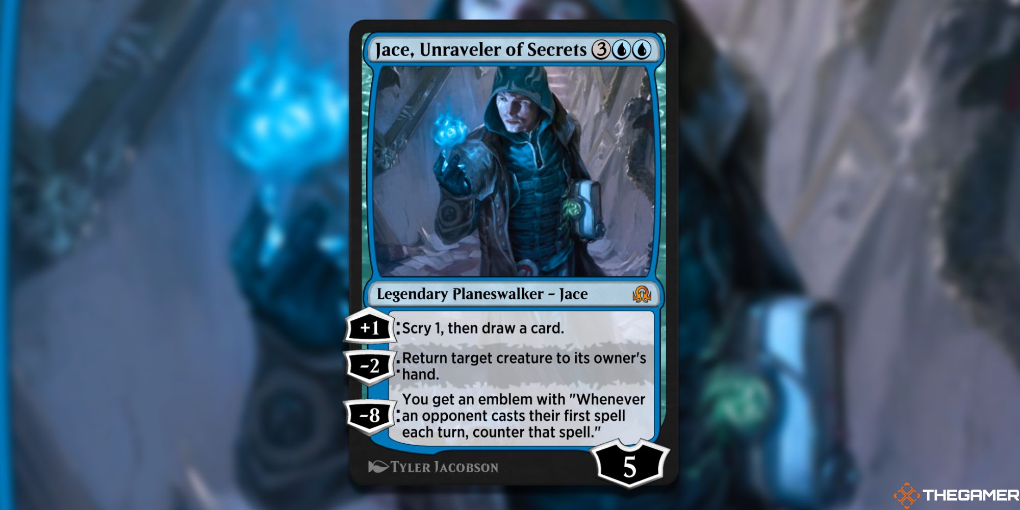 MTG: Jace, Unraveler of Secrets card